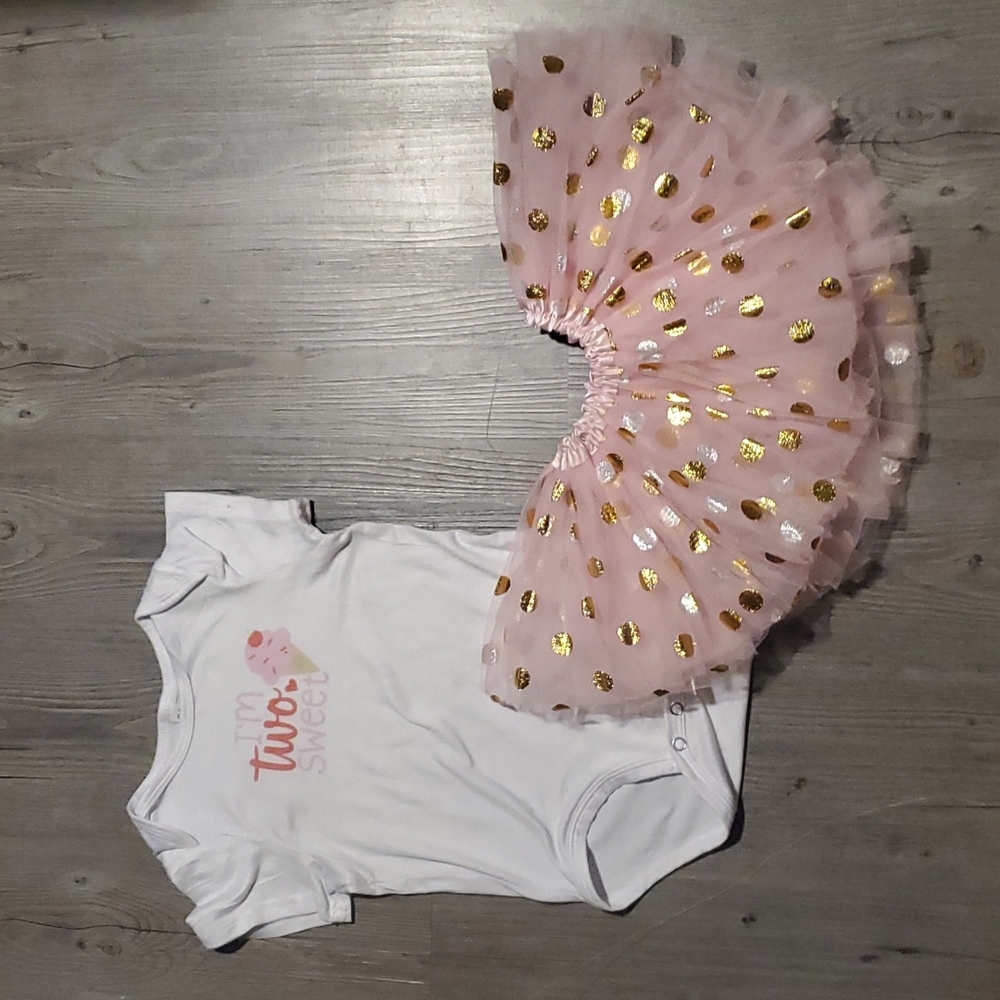 Two Sweet Birthday Outfit | 24 Months